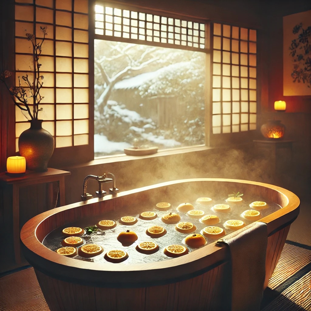 冬至、柚子風呂、品川区【アシママ】