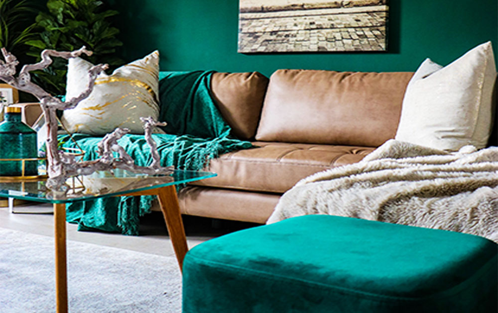 グリーンが差し色の部屋2