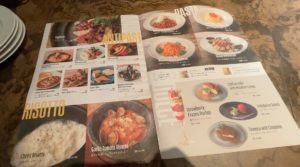 フードメニュー