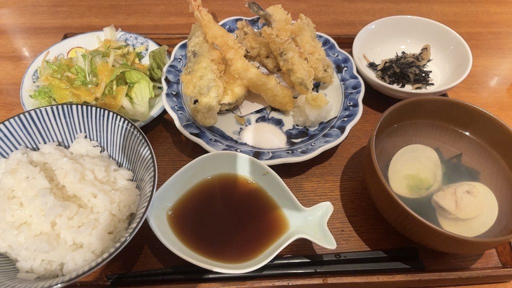 天ぷら定食
