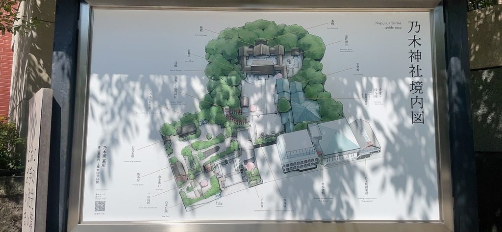 乃木神社マップ
